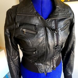 Leather jacket